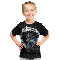 Scotland Viking Drakkar Kid T Shirt Viking Blood - Wonder Print Shop