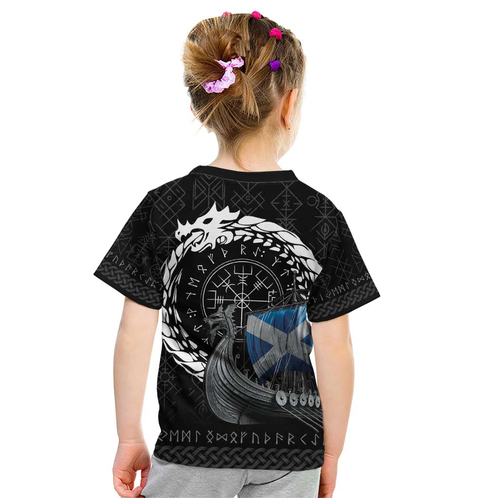 Scotland Viking Drakkar Kid T Shirt Viking Blood - Wonder Print Shop