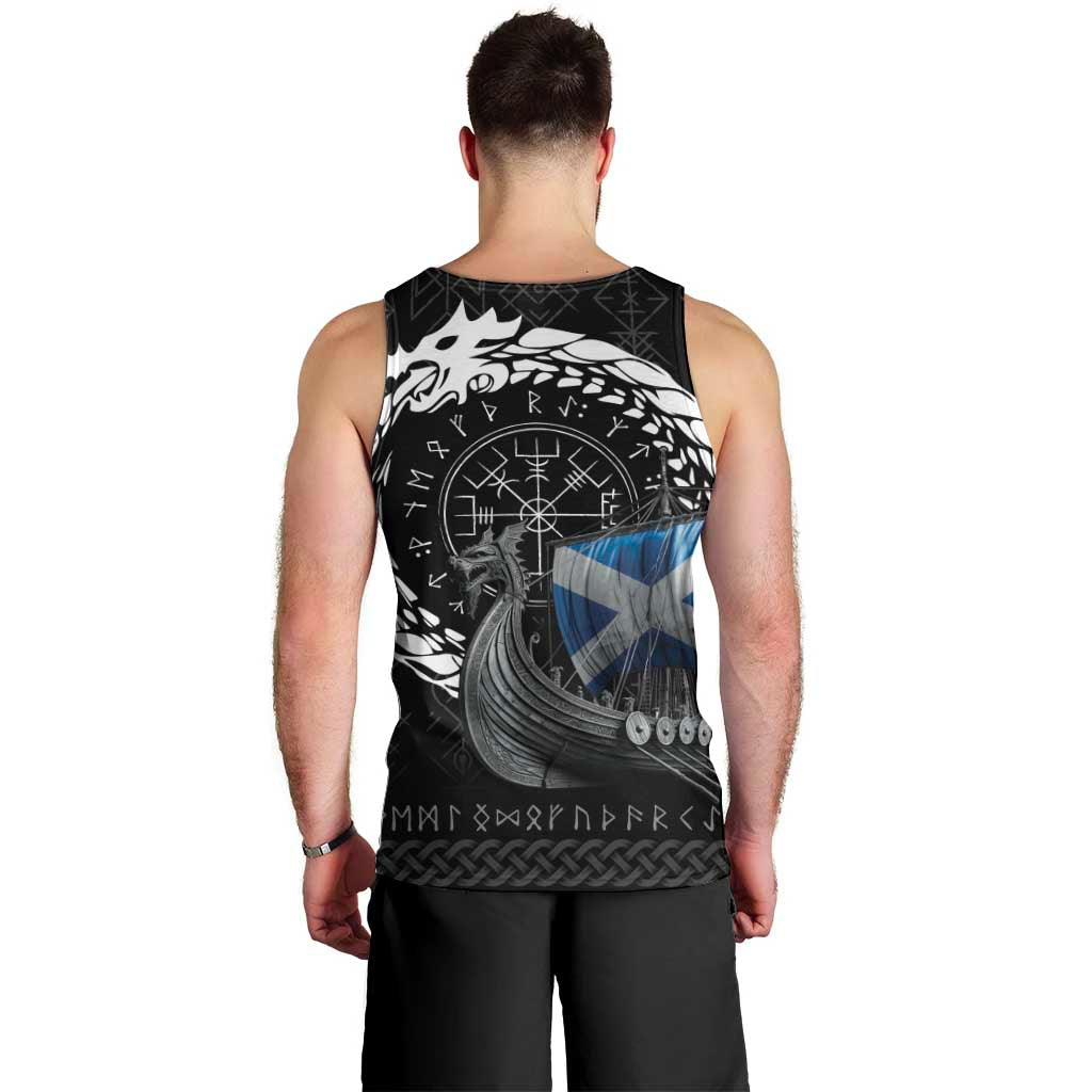 Scotland Viking Drakkar Men Tank Top Viking Blood - Wonder Print Shop