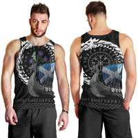 Scotland Viking Drakkar Men Tank Top Viking Blood - Wonder Print Shop