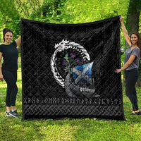 Scotland Viking Drakkar Quilt Viking Blood - Wonder Print Shop