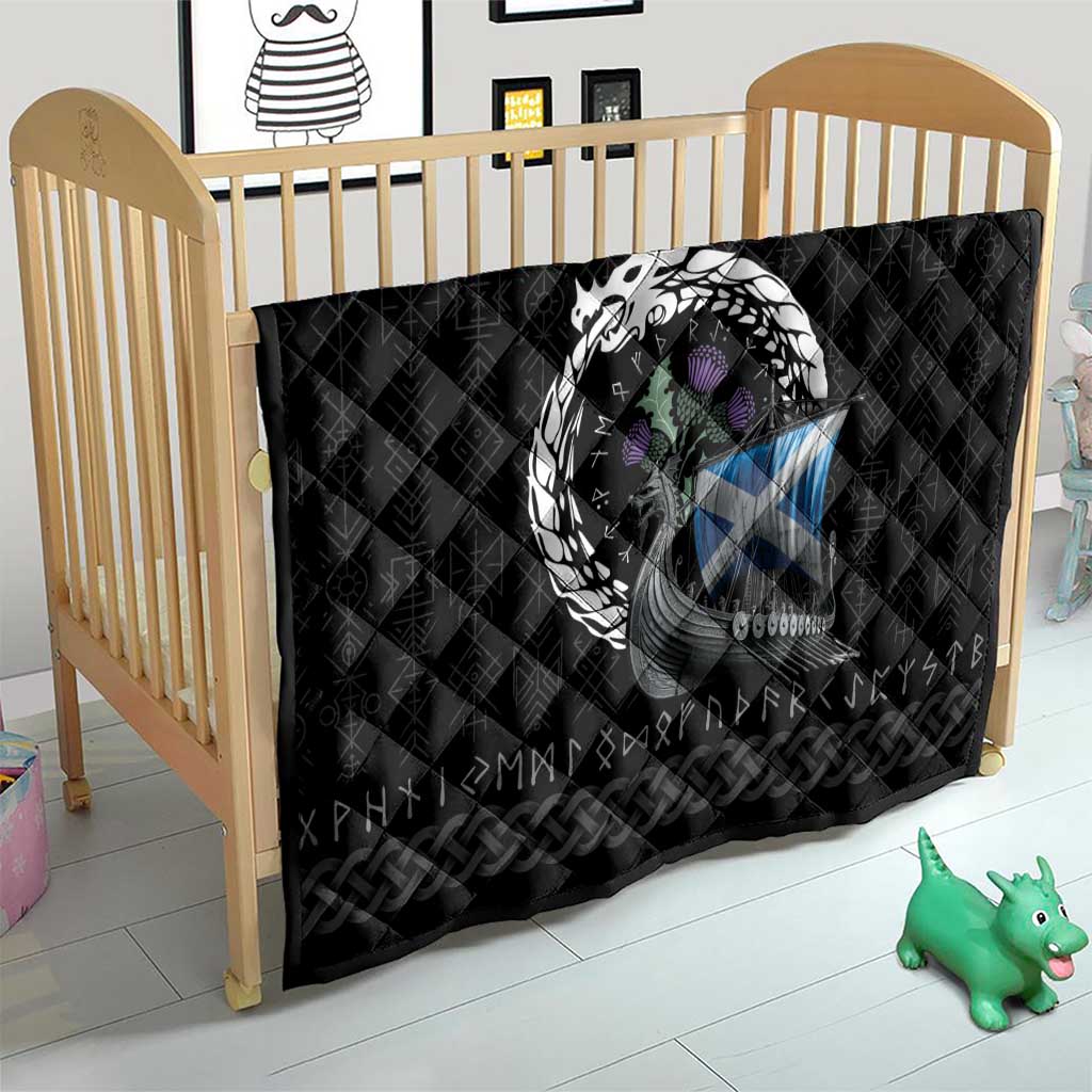 Scotland Viking Drakkar Quilt Viking Blood - Wonder Print Shop