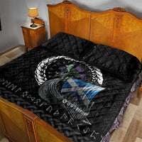 Scotland Viking Drakkar Quilt Bed Set Viking Blood - Wonder Print Shop