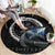 Scotland Viking Drakkar Round Carpet Viking Blood - Wonder Print Shop