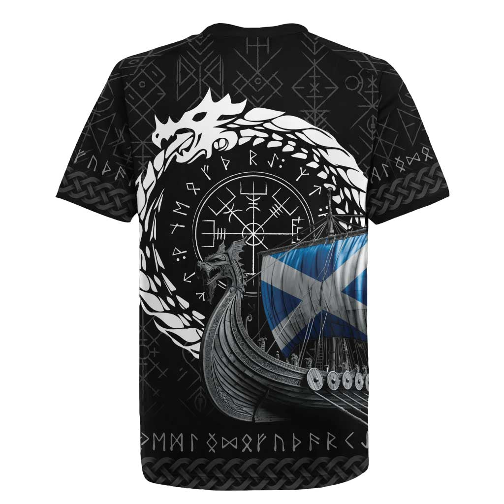 Scotland Viking Drakkar Rugby Jersey Viking Blood - Wonder Print Shop