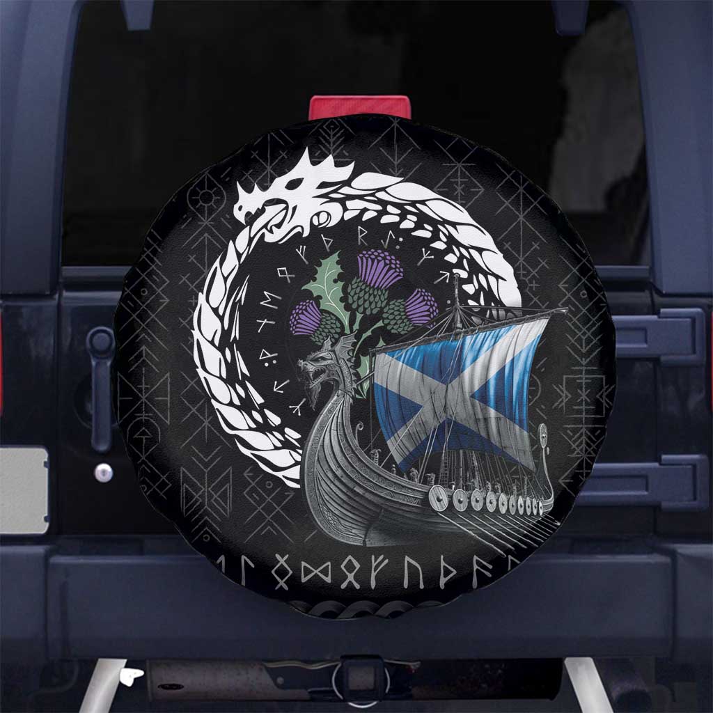 Scotland Viking Drakkar Spare Tire Cover Viking Blood - Wonder Print Shop