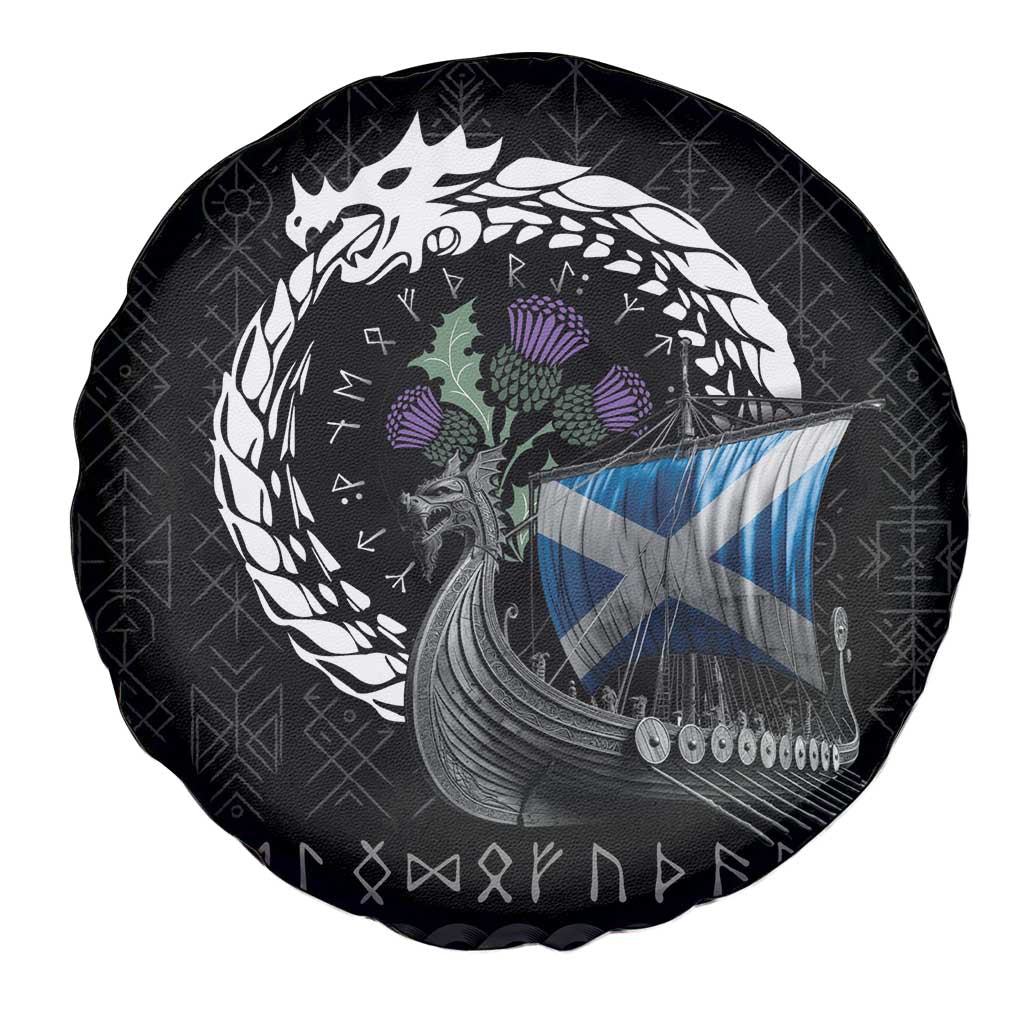 Scotland Viking Drakkar Spare Tire Cover Viking Blood - Wonder Print Shop