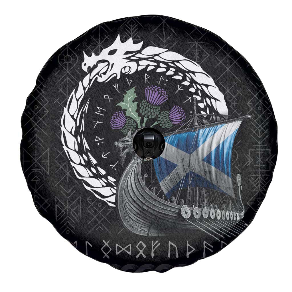 Scotland Viking Drakkar Spare Tire Cover Viking Blood - Wonder Print Shop