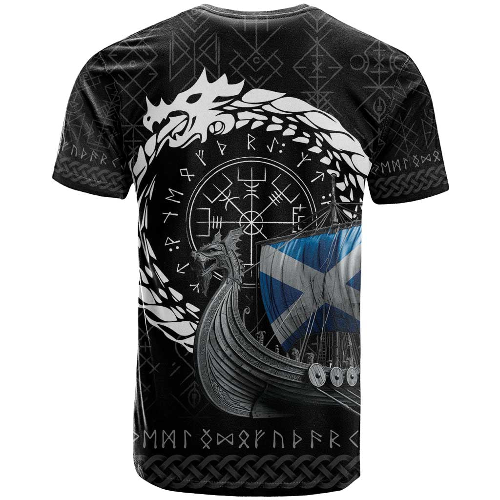 Scotland Viking Drakkar T Shirt Viking Blood - Wonder Print Shop