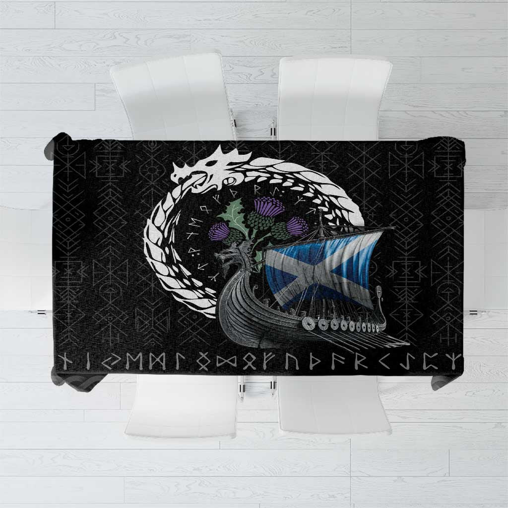 Scotland Viking Drakkar Tablecloth Viking Blood - Wonder Print Shop
