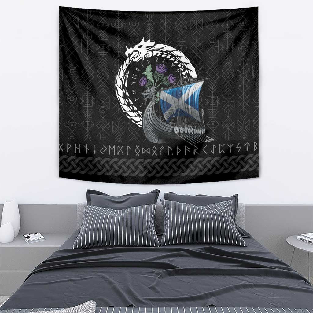 Scotland Viking Drakkar Tapestry Viking Blood - Wonder Print Shop