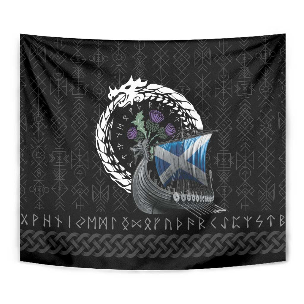Scotland Viking Drakkar Tapestry Viking Blood - Wonder Print Shop