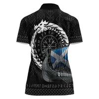 Scotland Viking Drakkar Women Polo Shirt Viking Blood - Wonder Print Shop