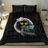 Sweden Viking Drakkar Bedding Set Viking Blood - Wonder Print Shop