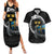 Sweden Viking Drakkar Couples Matching Summer Maxi Dress and Hawaiian Shirt Viking Blood - Wonder Print Shop