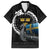 Sweden Viking Drakkar Family Matching Long Sleeve Bodycon Dress and Hawaiian Shirt Viking Blood - Wonder Print Shop