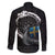 Sweden Viking Drakkar Family Matching Off The Shoulder Long Sleeve Dress and Hawaiian Shirt Viking Blood - Wonder Print Shop