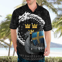Sweden Viking Drakkar Hawaiian Shirt Viking Blood - Wonder Print Shop