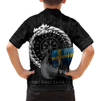 Sweden Viking Drakkar Hawaiian Shirt Viking Blood - Wonder Print Shop