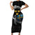 Sweden Viking Drakkar Short Sleeve Bodycon Dress Viking Blood - Wonder Print Shop