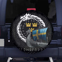 Sweden Viking Drakkar Spare Tire Cover Viking Blood - Wonder Print Shop