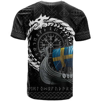 Sweden Viking Drakkar T Shirt Viking Blood - Wonder Print Shop
