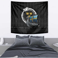 Sweden Viking Drakkar Tapestry Viking Blood - Wonder Print Shop
