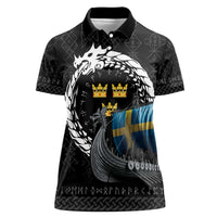 Sweden Viking Drakkar Women Polo Shirt Viking Blood - Wonder Print Shop