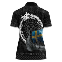 Sweden Viking Drakkar Women Polo Shirt Viking Blood - Wonder Print Shop