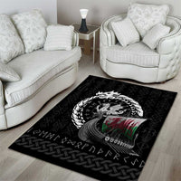 Wales Viking Drakkar Area Rug Viking Blood - Wonder Print Shop