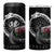Wales Viking Drakkar 4 in 1 Can Cooler Tumbler Viking Blood - Wonder Print Shop