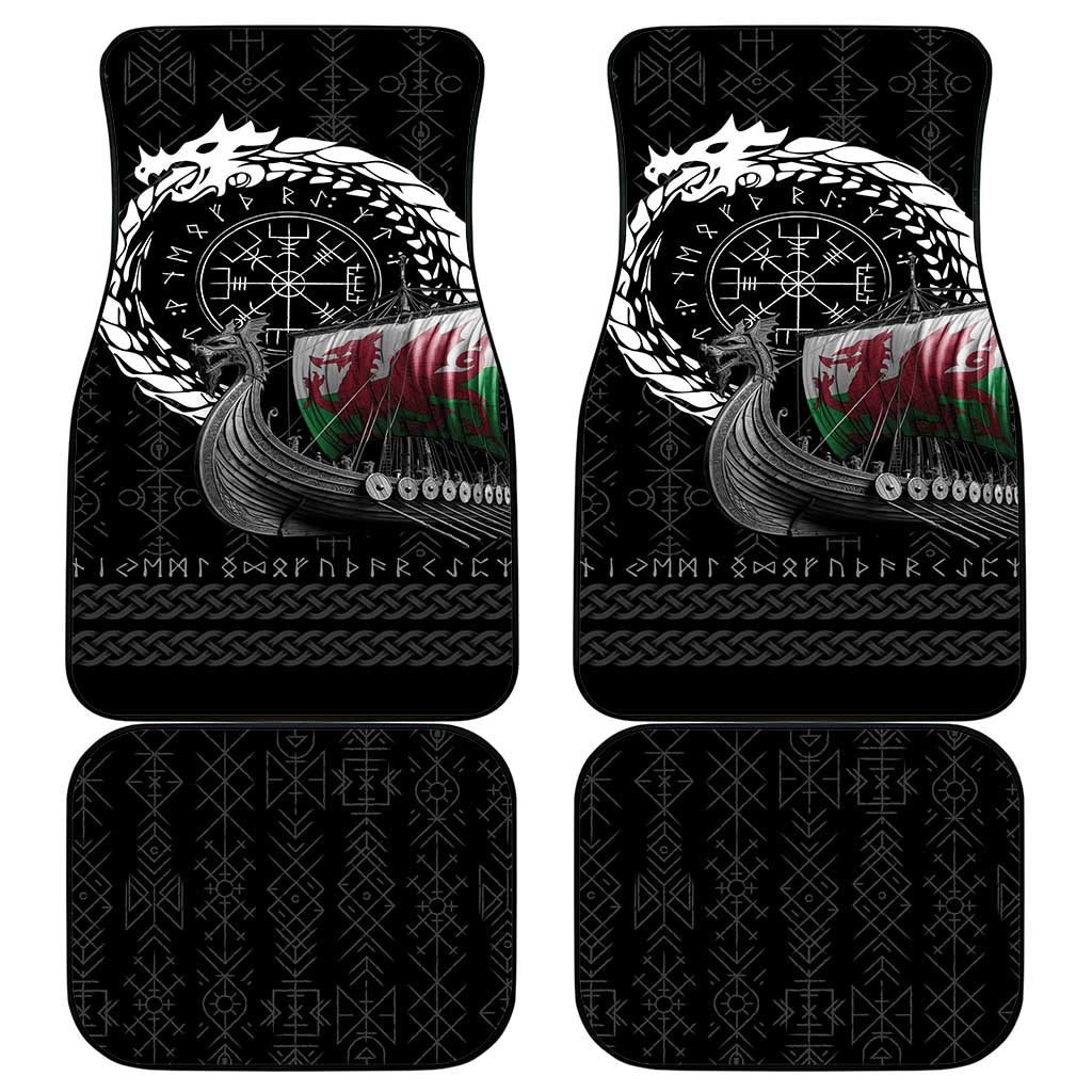 Wales Viking Drakkar Car Mats Viking Blood - Wonder Print Shop