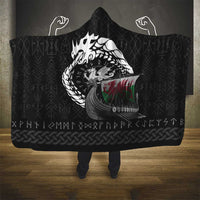 Wales Viking Drakkar Hooded Blanket Viking Blood - Wonder Print Shop