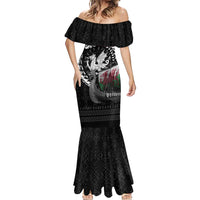 Wales Viking Drakkar Mermaid Dress Viking Blood - Wonder Print Shop