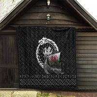 Wales Viking Drakkar Quilt Viking Blood - Wonder Print Shop
