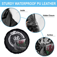 Wales Viking Drakkar Spare Tire Cover Viking Blood - Wonder Print Shop