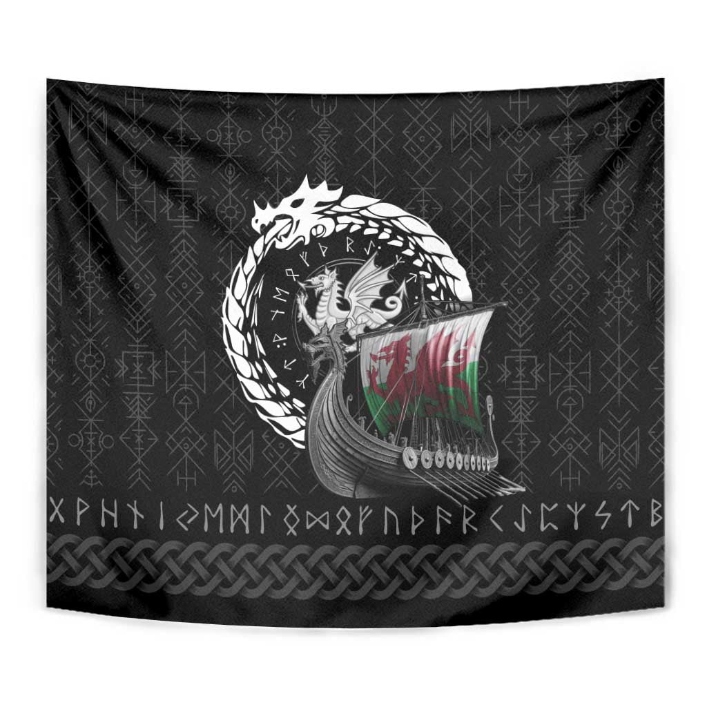 Wales Viking Drakkar Tapestry Viking Blood - Wonder Print Shop