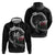 Wales Viking Drakkar Zip Hoodie Viking Blood - Wonder Print Shop