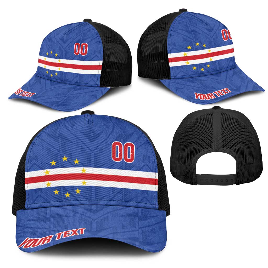 Cape Verde Atlantic Stars Personalized Baseball Net Cap Football 2026 Supporter
