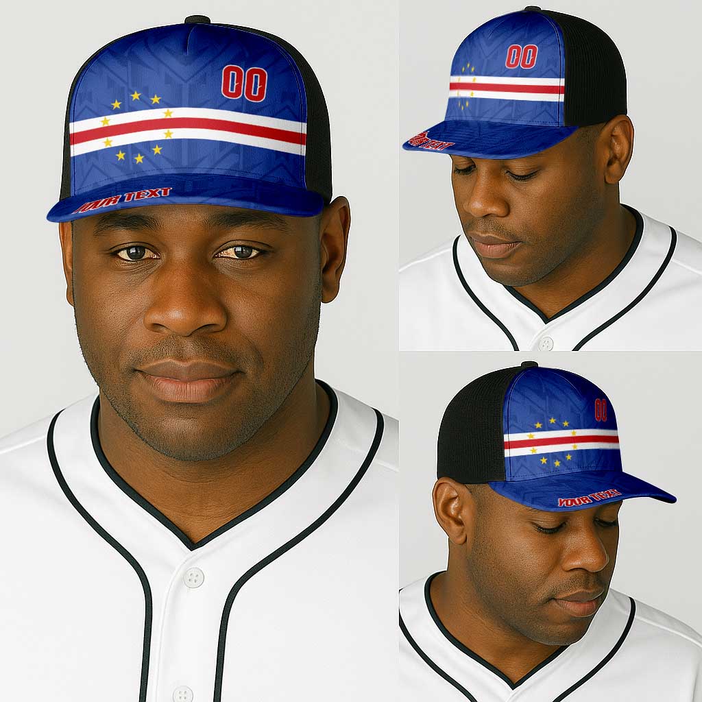Cape Verde Atlantic Stars Personalized Baseball Net Cap Football 2026 Supporter