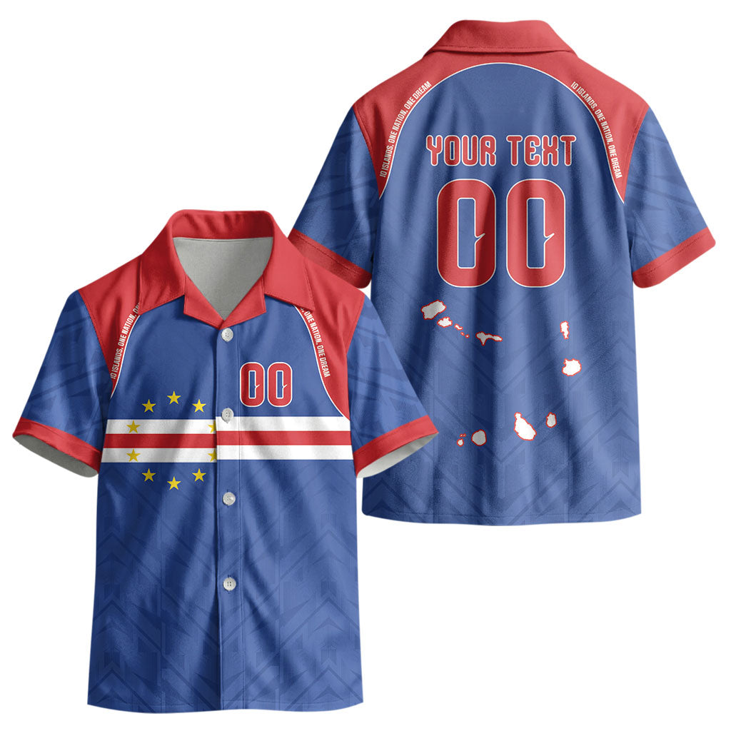 Cape Verde Atlantic Stars Custom Kid Hawaiian Shirt Football 2026 Supporter LT9
