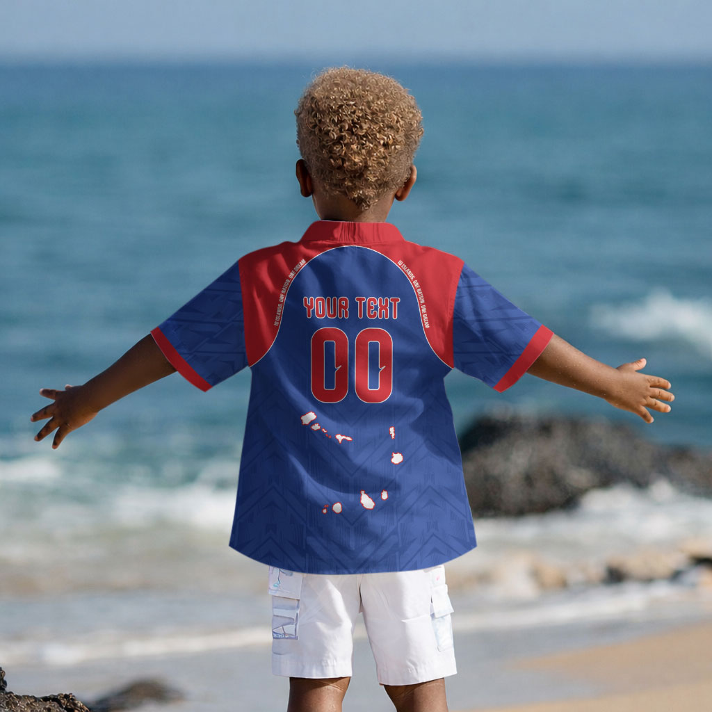 Cape Verde Atlantic Stars Custom Kid Hawaiian Shirt Football 2026 Supporter LT9