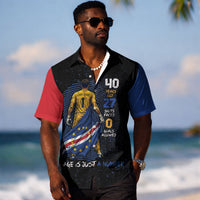 Cape Verde Goalkeeper Personalized Hawaiian Shirt 40 Years Old 27 Shots Zero Goals Vintage LT9