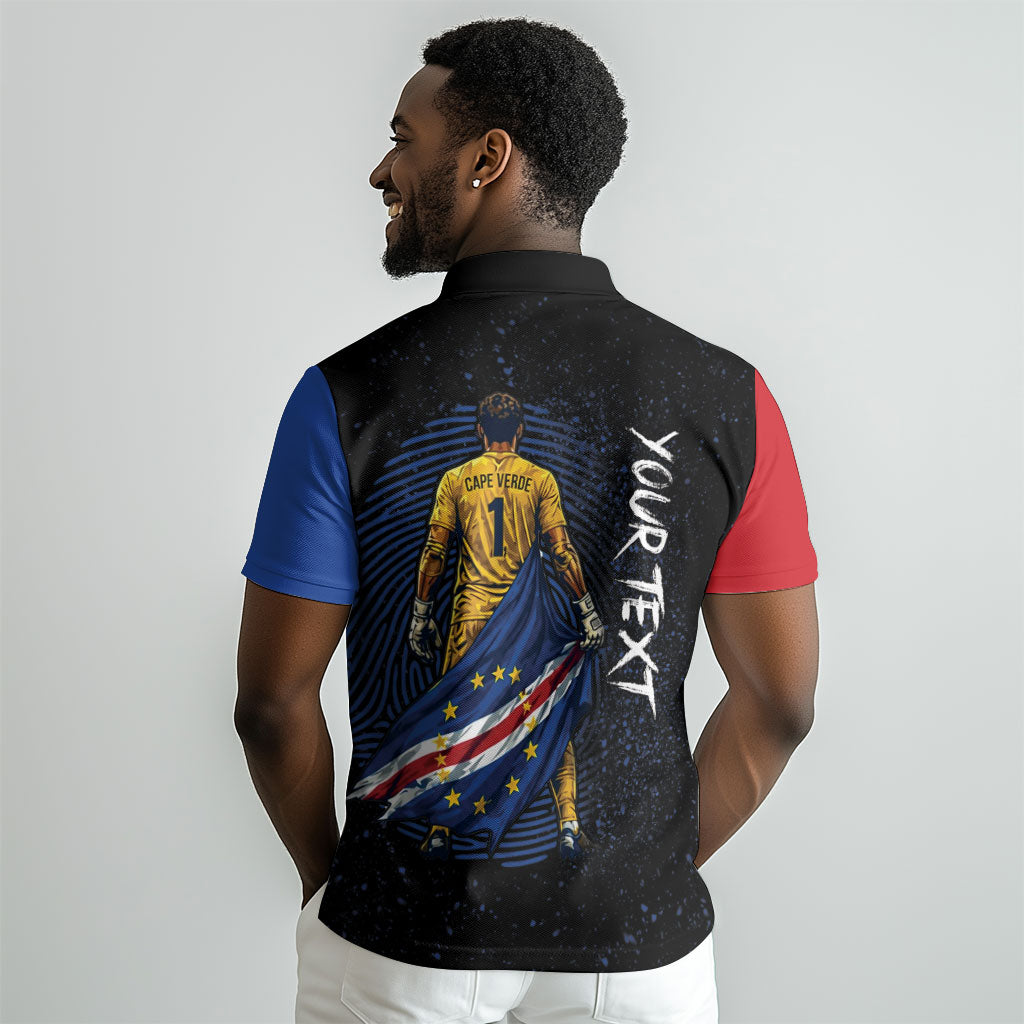 Cape Verde Goalkeeper Personalized Polo Shirt 40 Years Old 27 Shots Zero Goals Vintage LT9