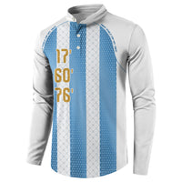 Argentina Hattrick WC26 Custom Button Sweatshirt Triple Strike Football Albiceleste Fan