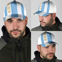 Argentina Hattrick WC26 Personalized Classic Cap Triple Strike Football Albiceleste Fan