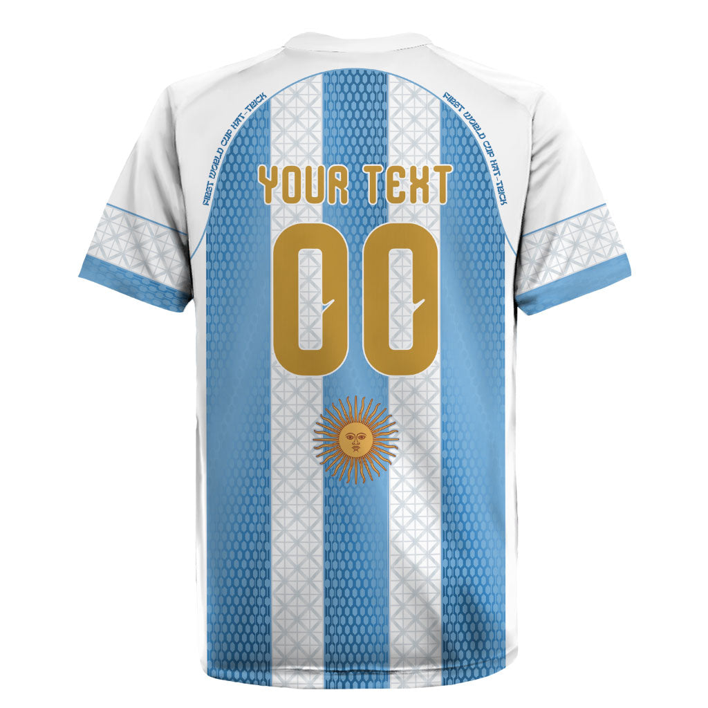 Argentina Hattrick WC26 Custom Rugby Jersey Triple Strike Football Albiceleste Fan