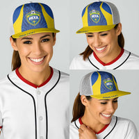 Vai Dar Brasil Personalized Baseball Net Cap Brasil Rumo ao Hexa Football Supporter