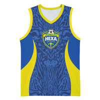 Vai Dar Brasil Custom Basketball Jersey Brasil Rumo ao Hexa Football Supporter