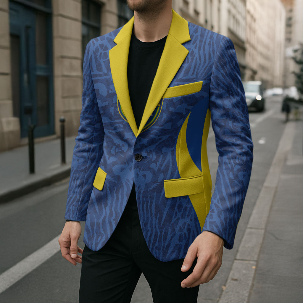 Vai Dar Brasil Custom Blazer Brasil Rumo ao Hexa Football Supporter